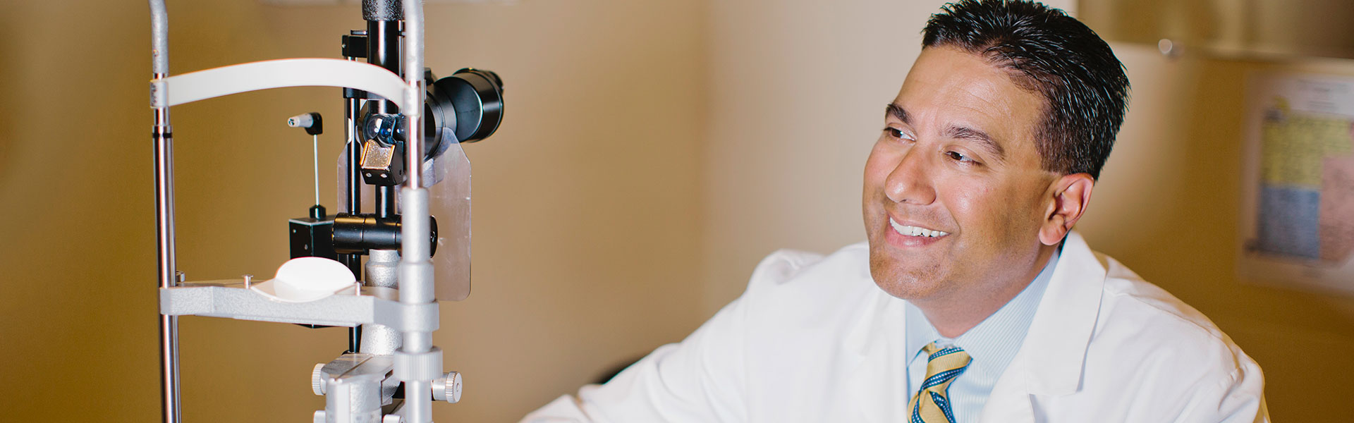 Dr. Niraj Patel and his eye care ervices